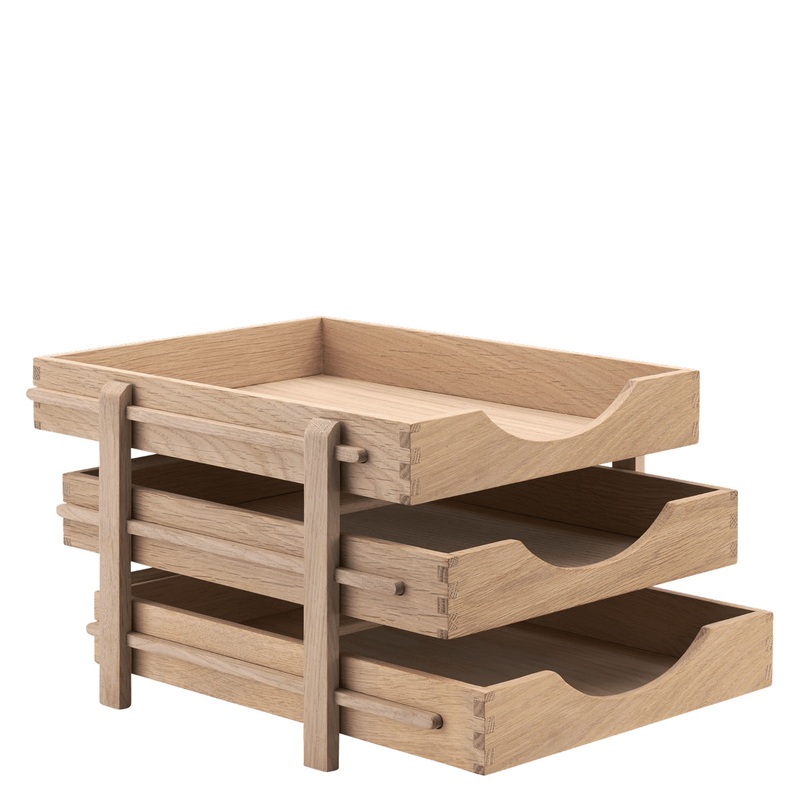 Dania Letter Tray, Oak