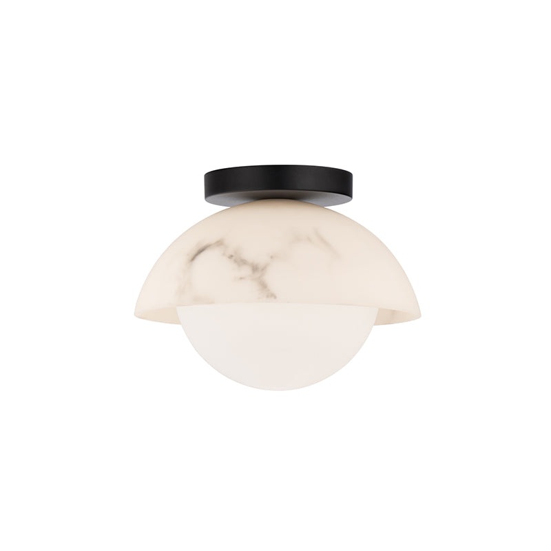 dweLED FM-43310 Moonstone 1-lt 10″ LED Flush Mount