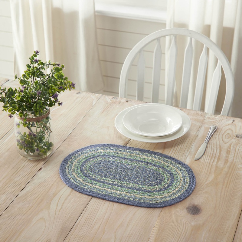 Jolie Jute Oval Placemat 10×15