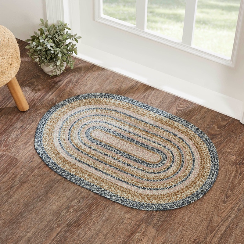 Kaila Jute Rug Oval w/ Pad 24×36