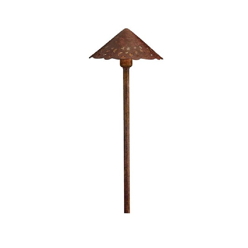 Kichler 15471 Cast Hammered Roof 8″ 12V Path Light