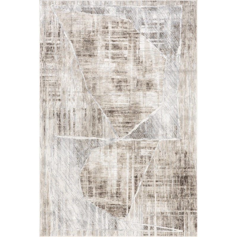 Renada Antique Striped Rug | Beige