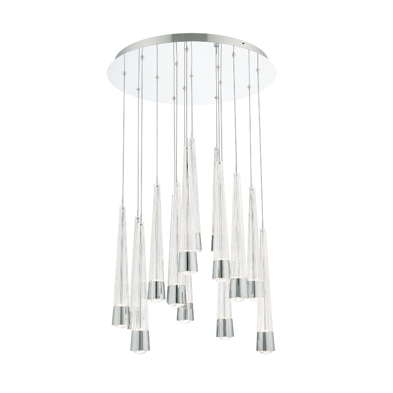 dweLED PD-59405R Quill Round 5-lt 17″ LED Pendant