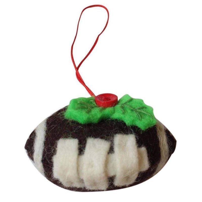 Football Felt Ornament – Global Groove (H)