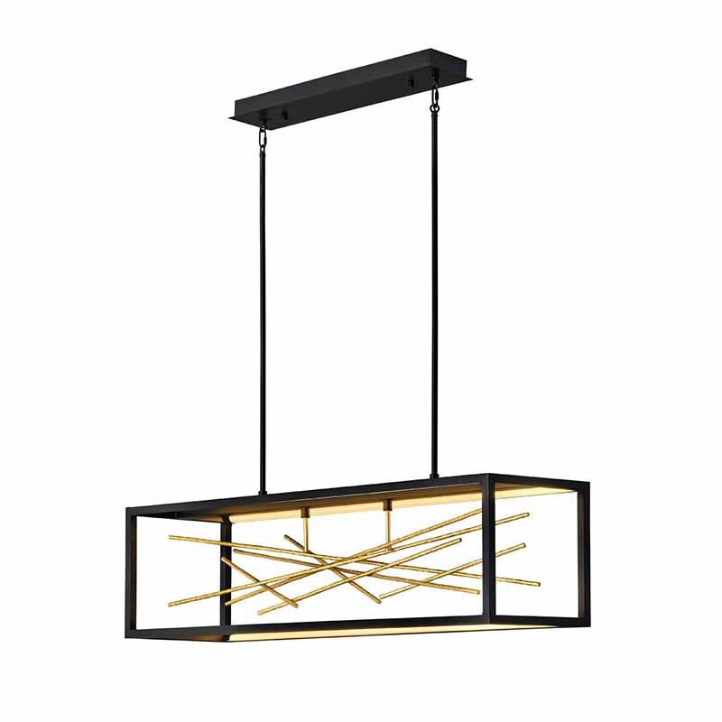 Fredrick Ramond FR46406 Styx 1-lt 45″ LED Linear Chandelier