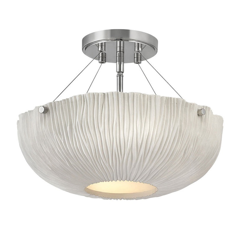 Hinkley 43203 Coral 3-lt 17″ LED Semi-Flush Mount