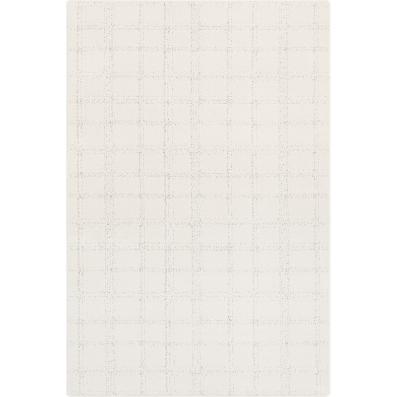 Lark Plaid Custom Rug | Off White