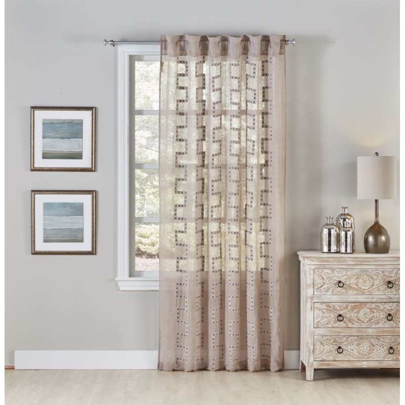 Lilly Beige Linen Panel