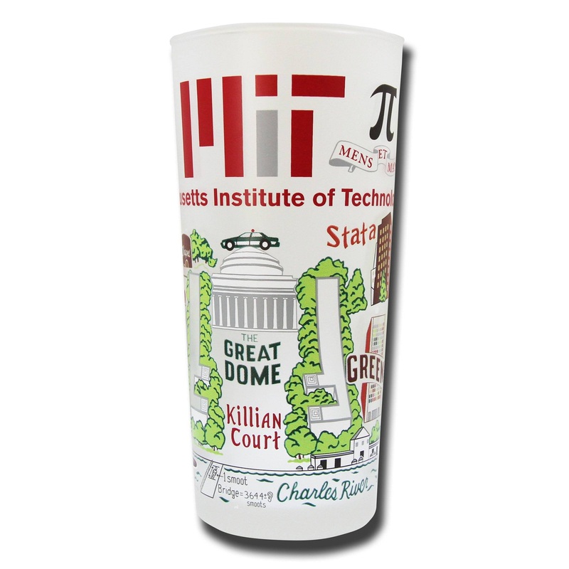 Massachusetts Institute of Technology (MIT) Collegiate Drinking Glass