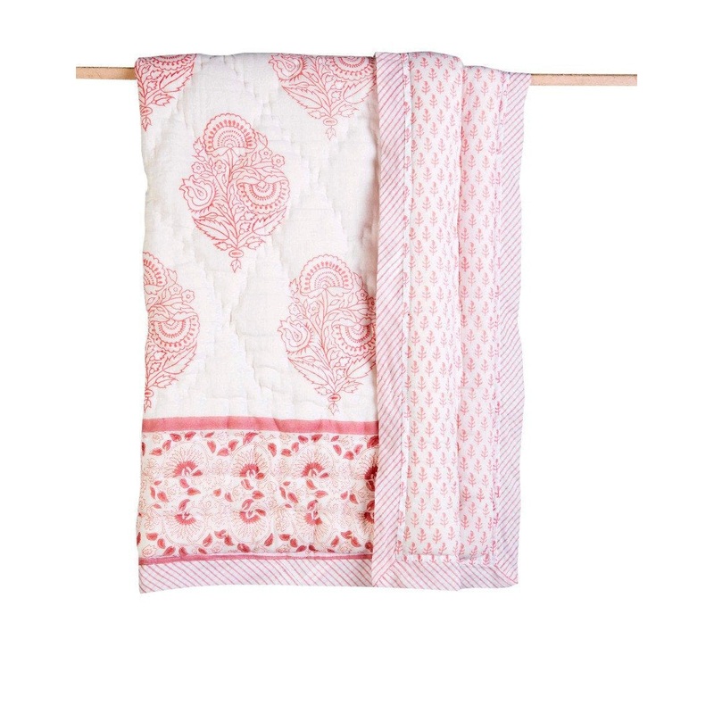 Pink City Cotton Quilt