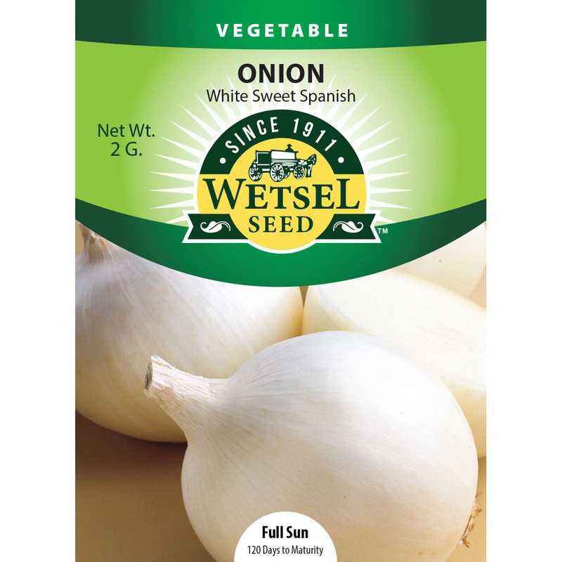 Wetsel Seed White Sweet Spanish Onion Seed