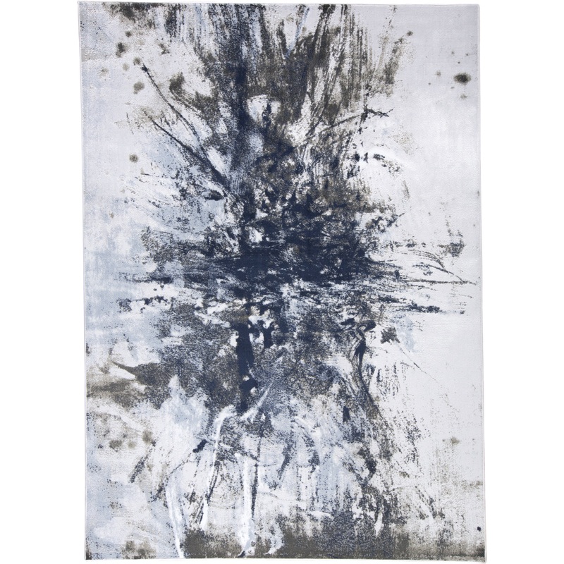 Gaspar 3833F Machine Made Synthetic Blend Indoor Area Rug by Feizy Rugs