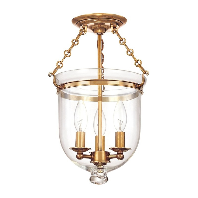 Hampton Semi-Flush Mount Ceiling Light