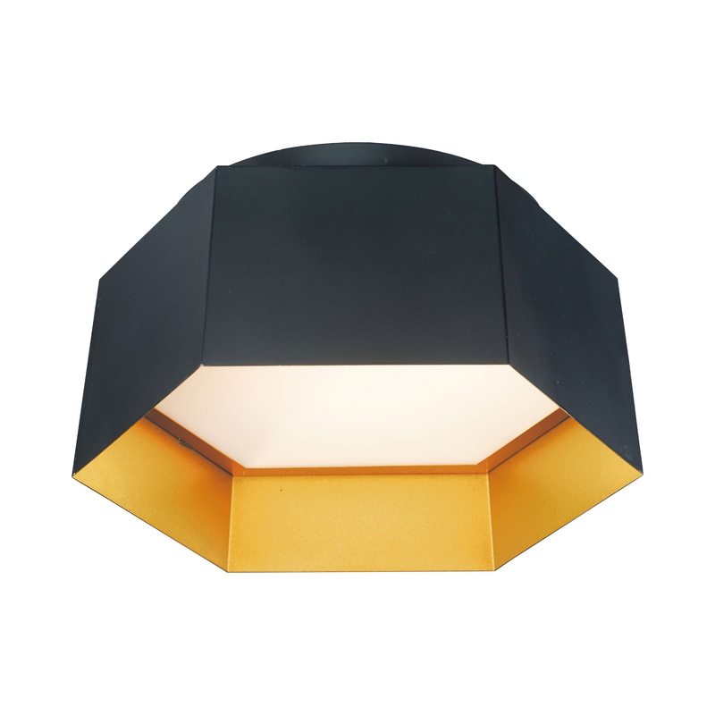 Honeycomb LED Flush Mount Ceiling Light