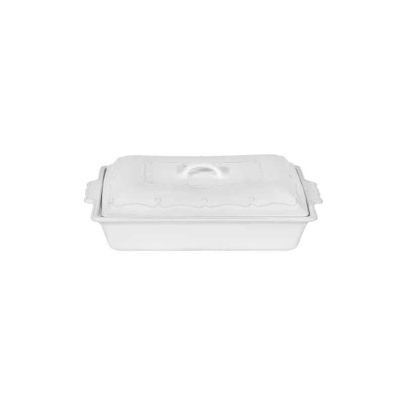 Juliska Berry & Thread Whitewash Lidded Baker