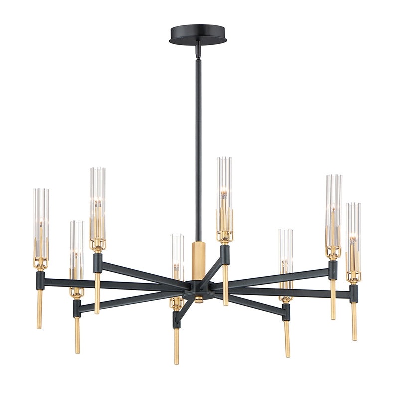 Maxim 16128 Flambeau 8-lt 33″ LED Chandelier