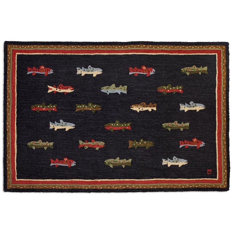 River Fish – 4′ x 6′