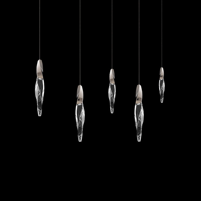 Schonbek Beyond BPD13223L Kindjal 23-lt 54″ LED Chandelier Linear Canopy