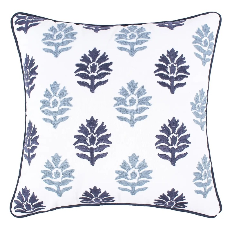 Aditya Medallions Flowers Pillow