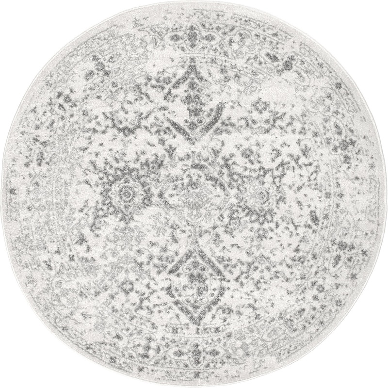 Floral Ornament Rug | Ivory