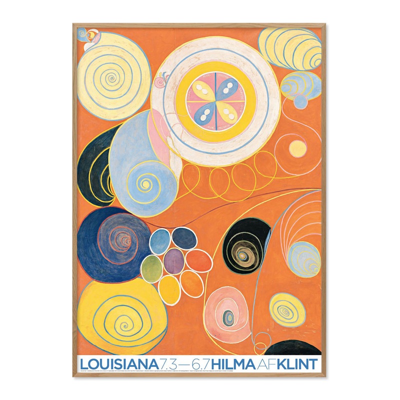 Hilma af Klint  The Ten Greatest Young Age (1907) – Framed – SHOWROOM SAMPLE
