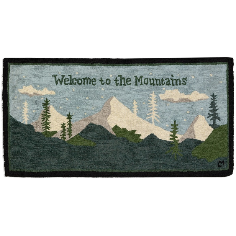 Welcome To The Mountains – 2′ x 4′