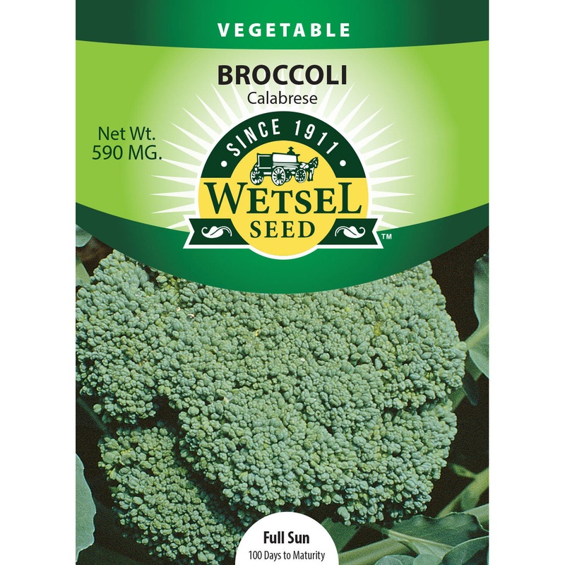 Wetsel Seed Broccoli Calabrese Seed