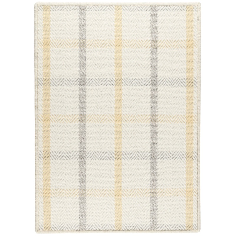 Jackson Woven Wool Custom Rug | Ivory/Grey