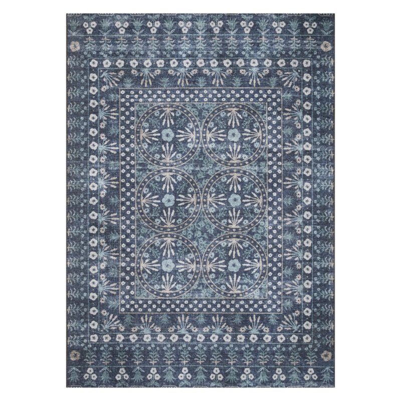 Rifle Paper Co. x Loloi Maison Rosette Blue Rug
