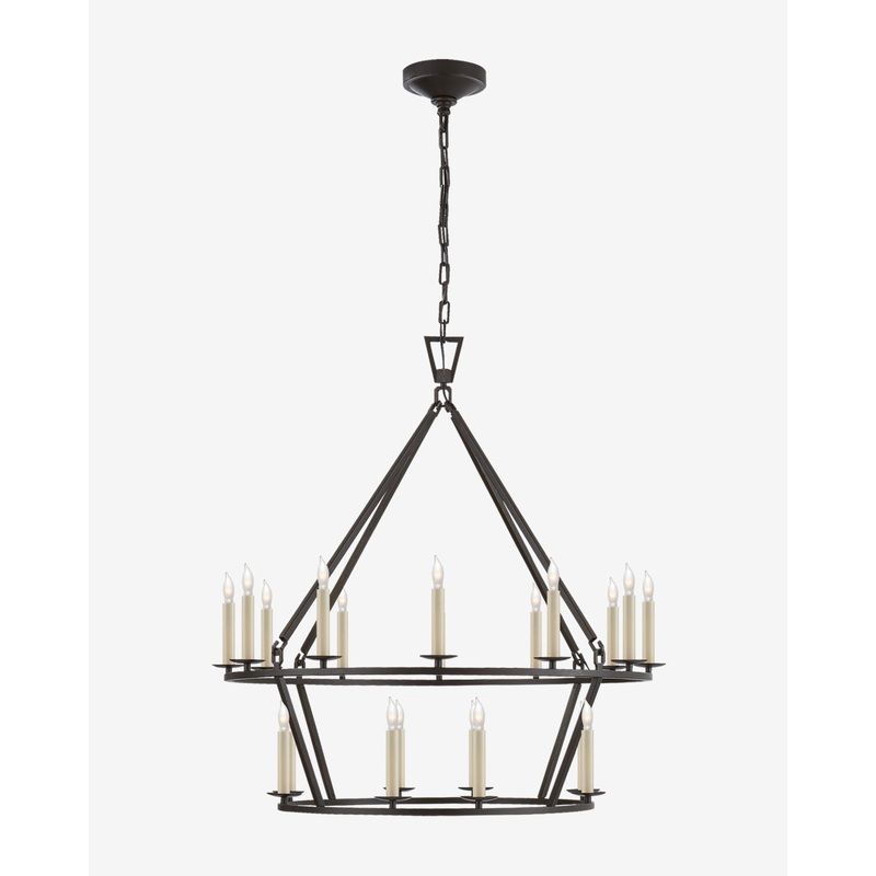 Darlana Two-Tiered Ring Chandelier