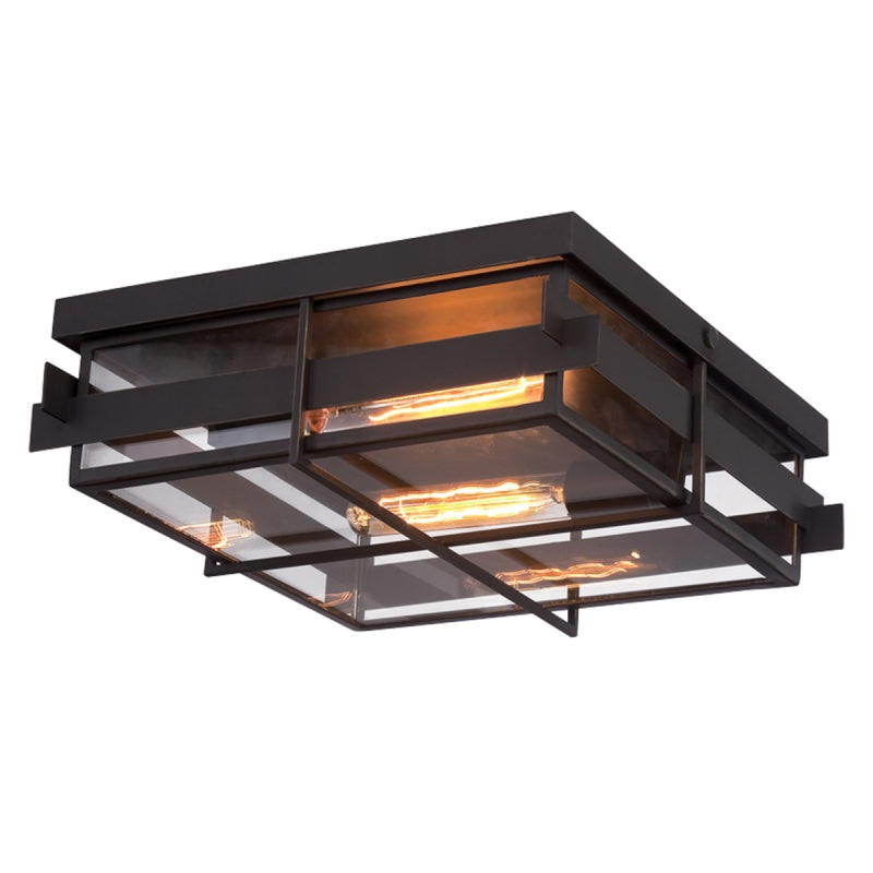 Eurofase 28055 Muller 2-lt 14″ Outdoor Flush Mount