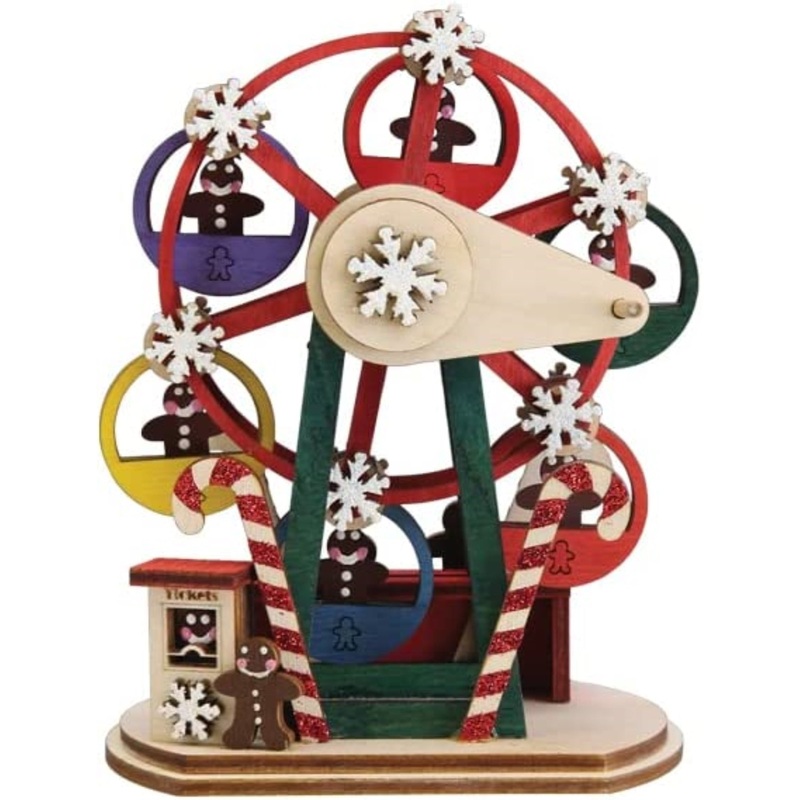 Old World Christmas Ginger Man Ferris Wheel Ornament For Christmas Tree