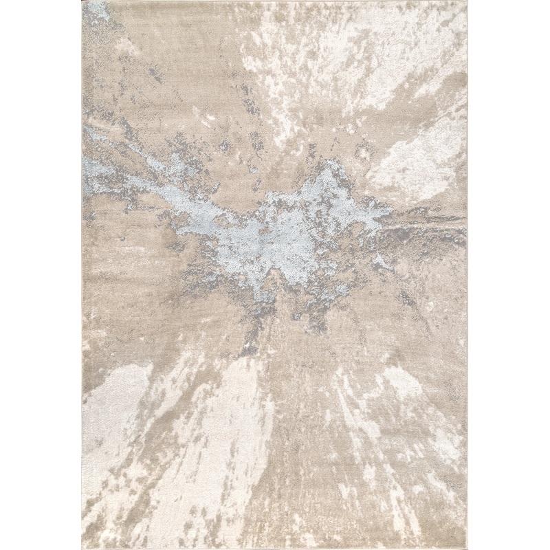 Splatter Abstract Rug | Beige