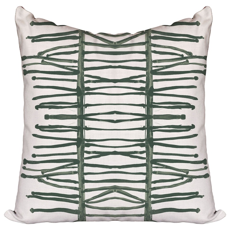 Artifact Colors Pillow- Deep Sage