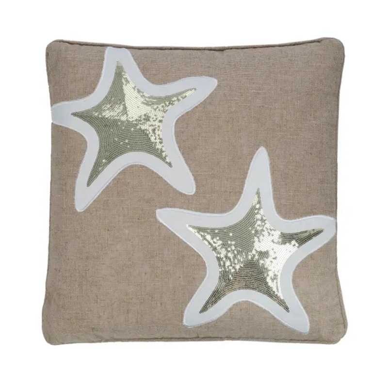 Blue Maui Starfish Pillow – Coastal Accent Pillow