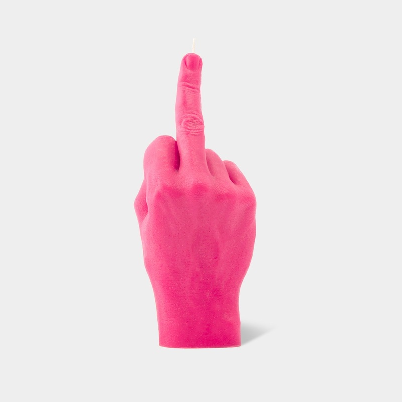 CandleHand “F*ck You” Candle – Pink