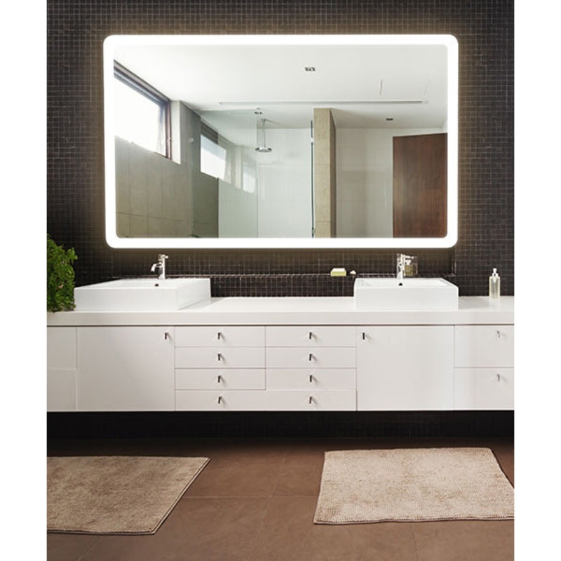 Electric Mirror Eyla 60″ x 36″ with Keen LED Lighted Mirror