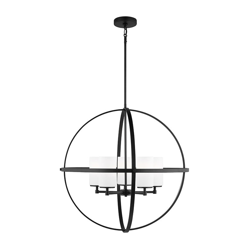 Generation 3124605EN3 Alturas 5-lt 27″ LED Chandelier