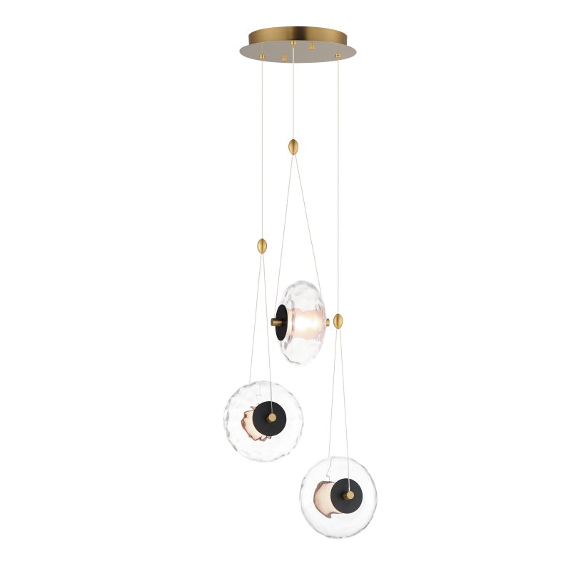ET2 E24033 Amulet 3-lt 18″ LED Pendant