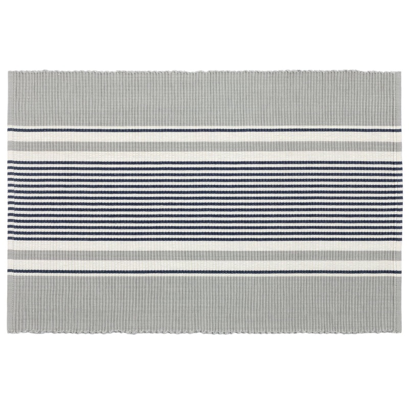 Gunner Stripe Placemat Set of 4 | Blue
