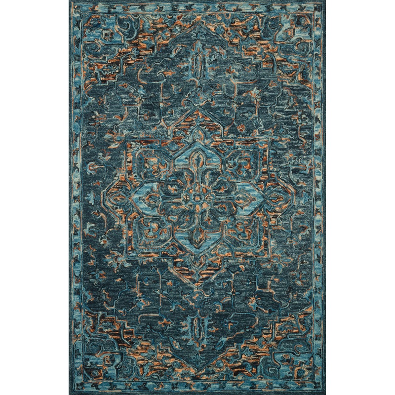 Loloi Victoria Rug | Teal / Multi