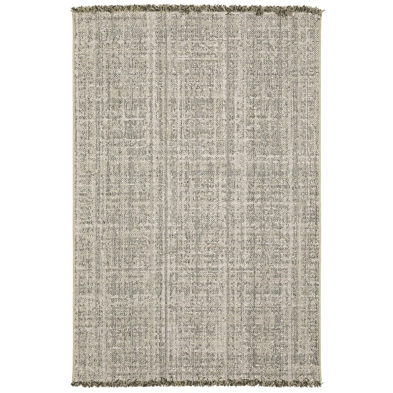 Gillian Beige Black Casual Solid Ulimate Performance – Indoor/Outdoor Rug
