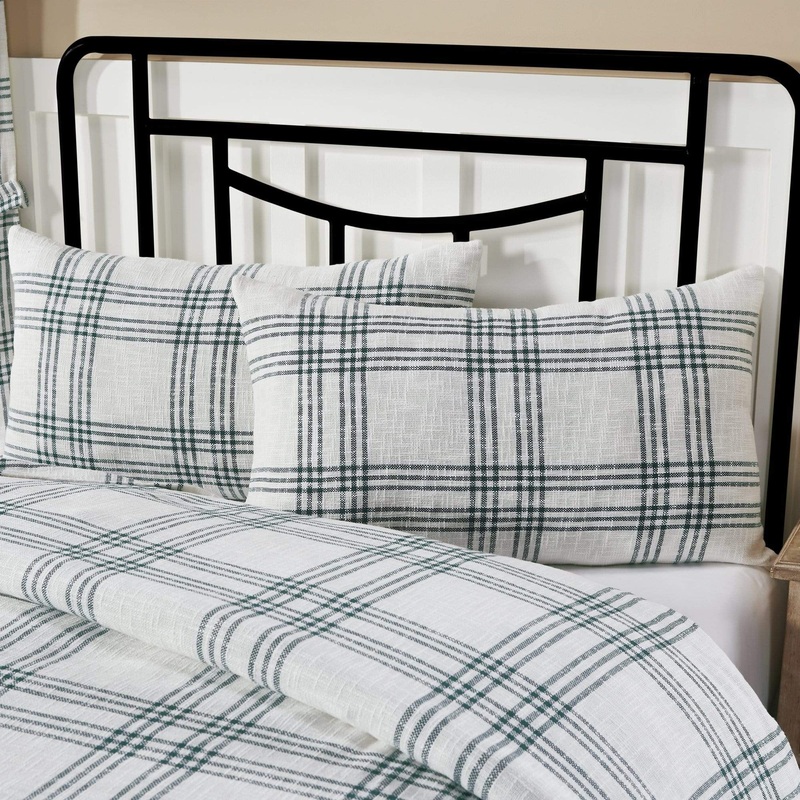 Pine Grove Plaid King Sham 21×37