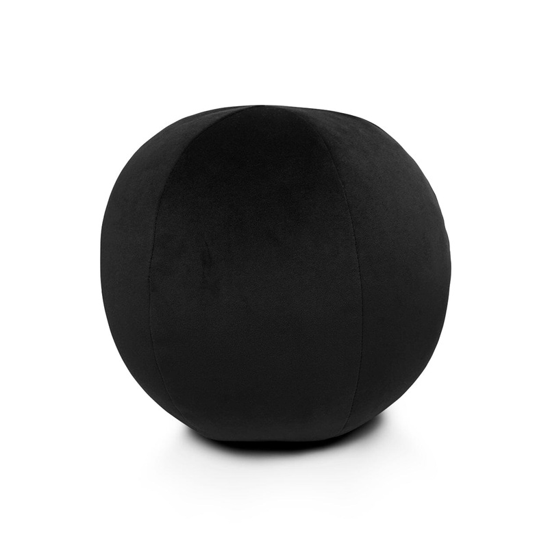 D.V. Kap  Posh Ball  Pillow | Black