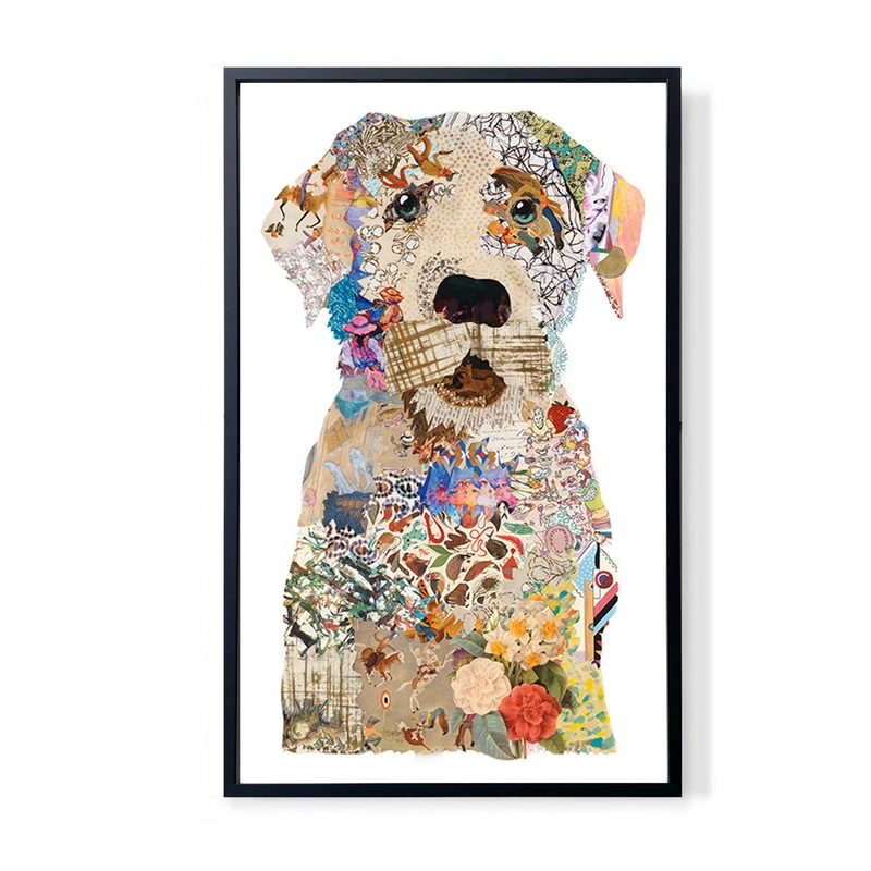 Framed “White Lab” Archival Print