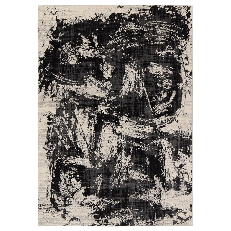 Graphite Dusk Machine Made Synthetic Blend Indoor Area Rug From Jaipur Living