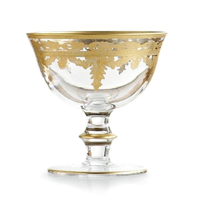 ARTE ITALICA: Vetro Gold Compote