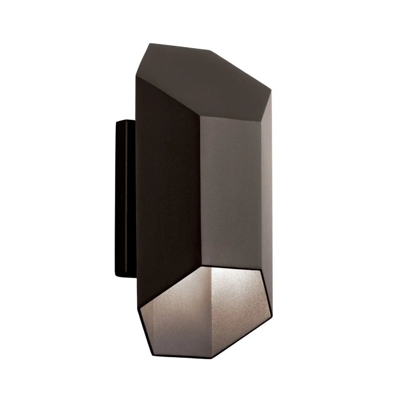 Kichler 49607 Estella 1-lt 12″ LED Outdoor Wall Light