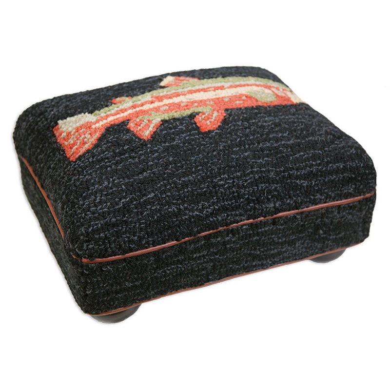 River Fish – 14″ x 18″ x 9″ Foot Stool