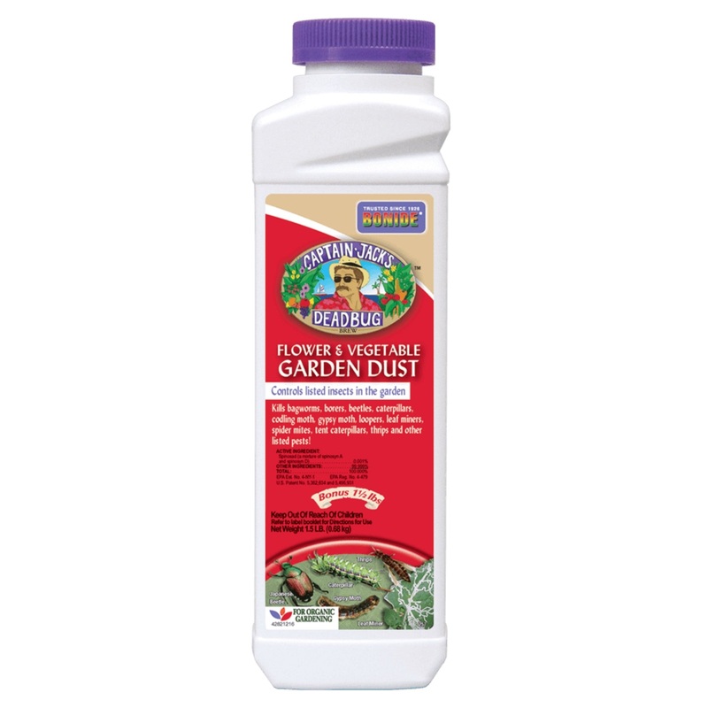 Bonide Captain Jack’s Dead Bug Brew Flower & Vegetable Garden Dust Insect Control